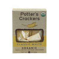 Potter's Crackers Organic Classic White Crackers - 5 oz
