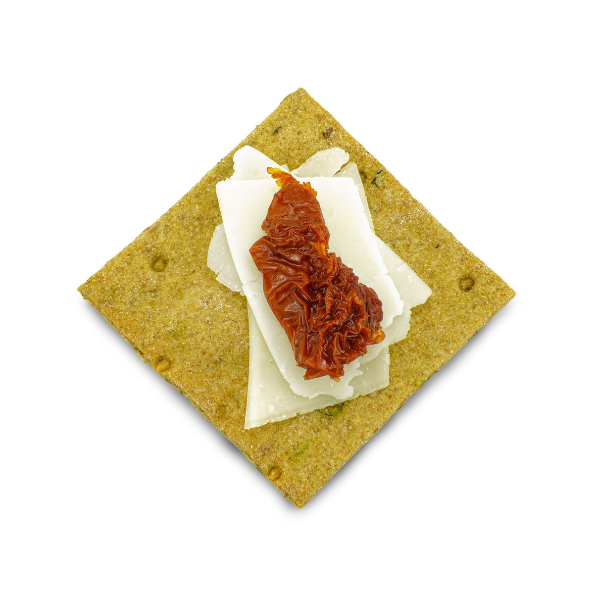Potter's Seasonal Signature ORG Basil Pesto Crackers