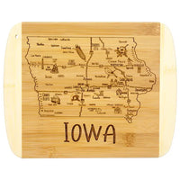 Slice of Iowa Cutting  & Charcuterie Board