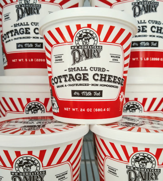 Small Curd Artisan Cottage Cheese - 4%