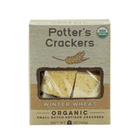 Potter's Crackers Organic Winter Wheat Crackers - 5 oz