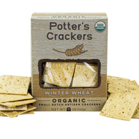 Potter's Crackers Organic Winter Wheat Crackers - 5 oz